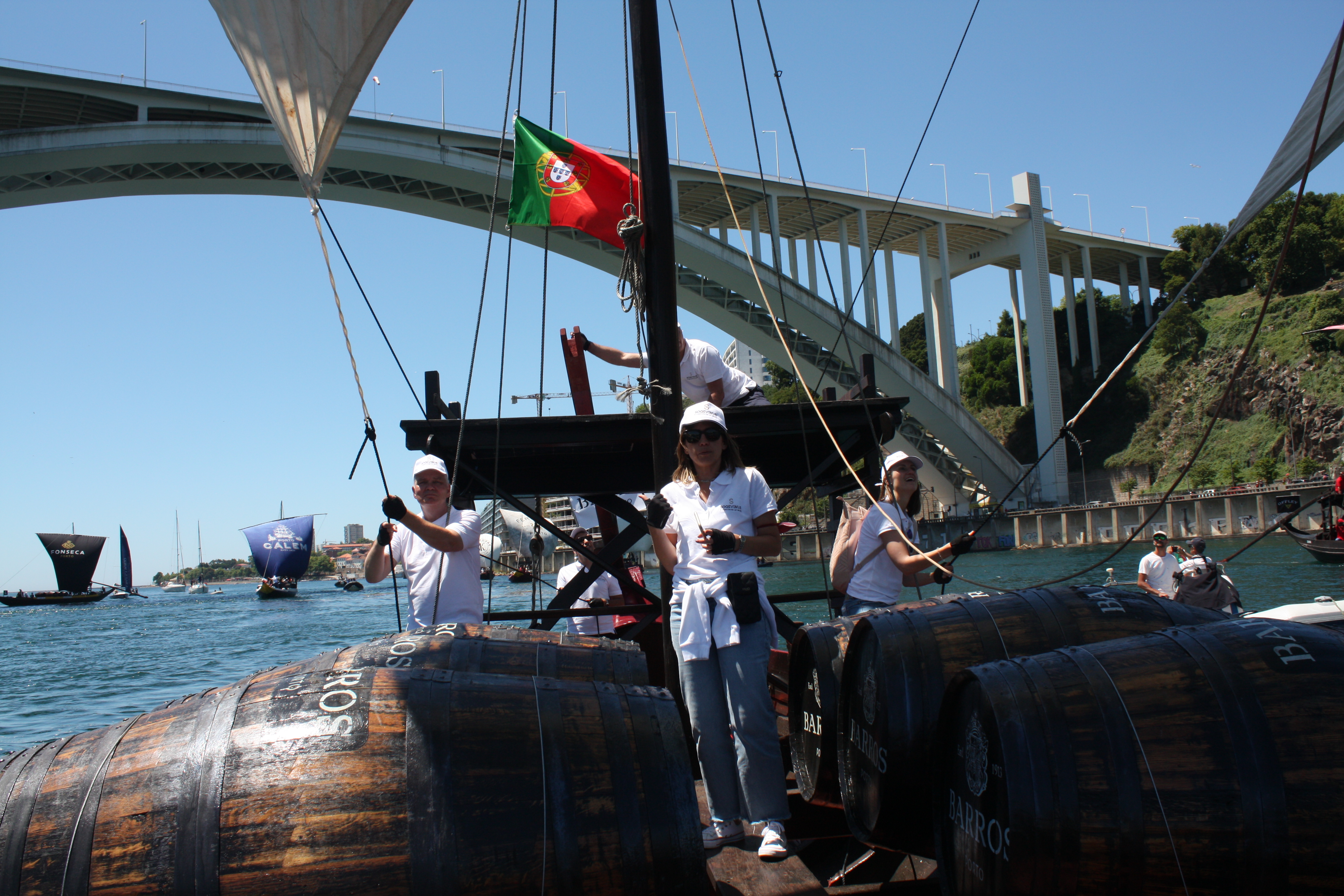 A Viking on board the Rebello